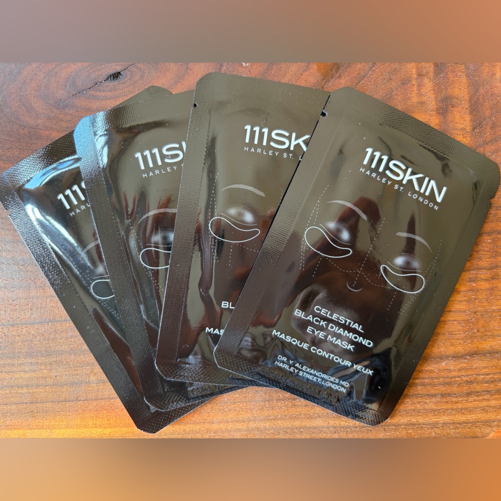111SKIN Celestial Black Diamond Eye Mask - 4 PACK